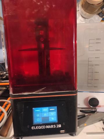 Imprimante 3D Elegoo Mars 2 pro resine, Enlèvement ou Envoi, Comme neuf