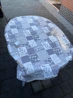 Buitentafel, Ophalen, Gebruikt, Ovaal, Plastic