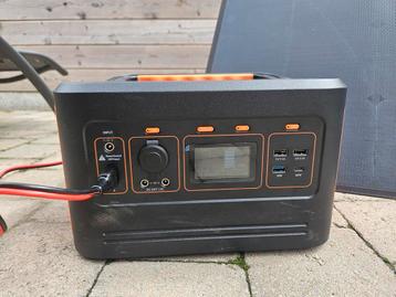 xtorm batterij 500w 614wh + zonnepaneel 100w beschikbaar voor biedingen
