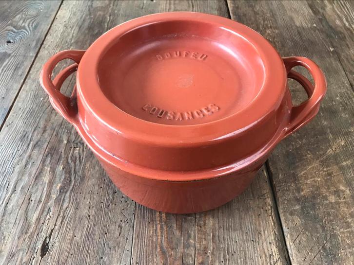 Doufeu cousances, Huis en Inrichting, Keuken | Potten en Pannen, Zo goed als nieuw, Ophalen of Verzenden