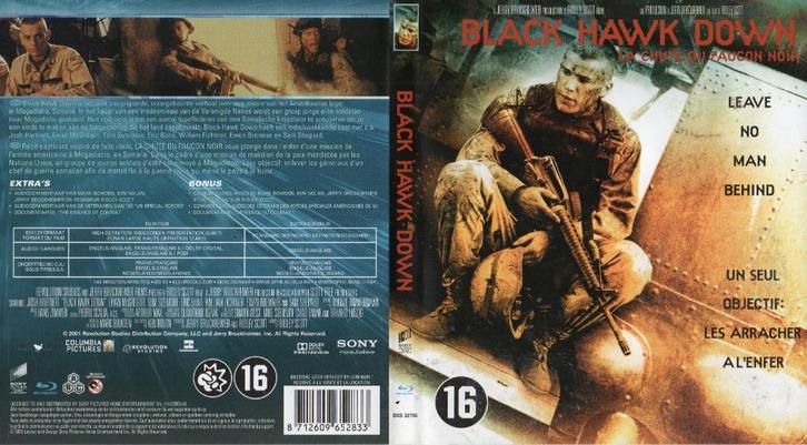 black hawk down (blu-ray) nieuw, Cd's en Dvd's, Blu-ray, Zo goed als nieuw, Overige genres, Ophalen of Verzenden