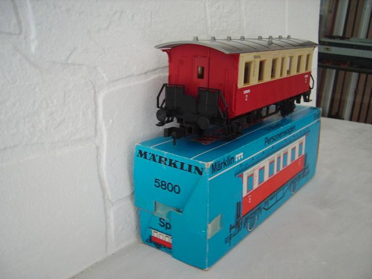 CHEMIN DE FER PRIVÉ MARKLIN TRACK 1 WAGON 5800, Hobby & Loisirs créatifs, Trains miniatures | Échelles Autre, Comme neuf, Wagon