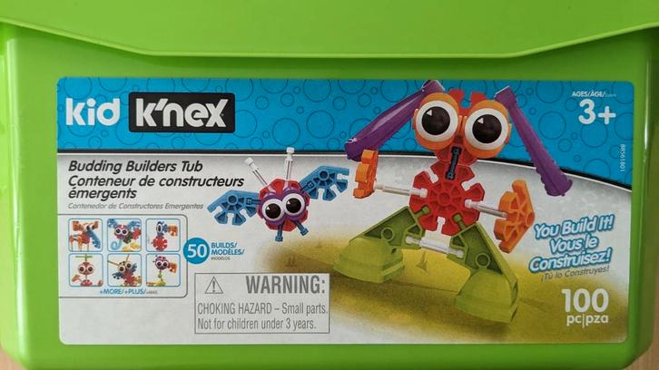 Kid K'nex junior, Kinderen en Baby's, Speelgoed | Bouwstenen, Zo goed als nieuw, K'nex, Ophalen