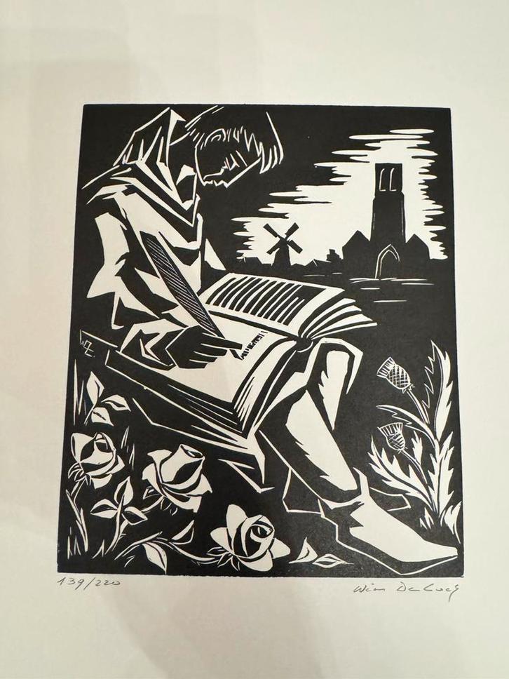 Wim De Cock (1932-2020), Antiek en Kunst, Kunst | Etsen en Gravures, Ophalen
