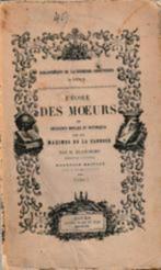 ECOLE DES MOEURS  M BLANCHARD   1869, Manuel d'instruction, Enlèvement, Utilisé, Spiritualité en général