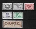 België 1943 OCB 625/30 Postfris Côte 4,00 € Lot Nr. 712, Timbres & Monnaies, Timbres | Europe | Belgique, Neuf, Envoi, Timbre-poste