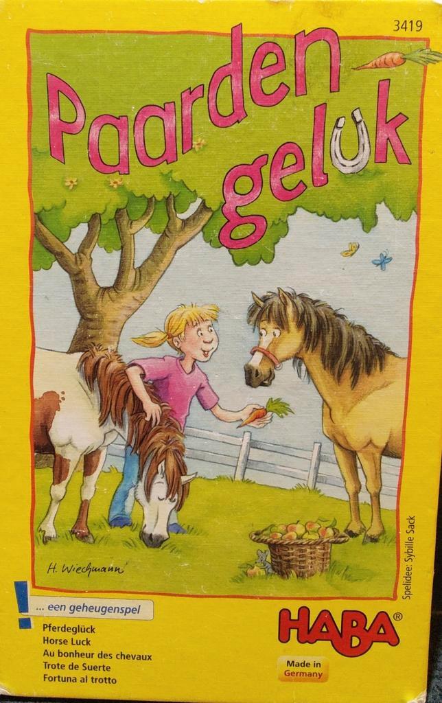 Paardengeluk, Hobby en Vrije tijd, Gezelschapsspellen | Overige, Gebruikt, Ophalen