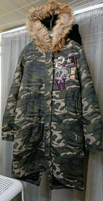 Lange jas voor tieners, Kleding | Dames, Jassen | Winter, Ophalen, Nieuw, Maat 36 (S), Groen