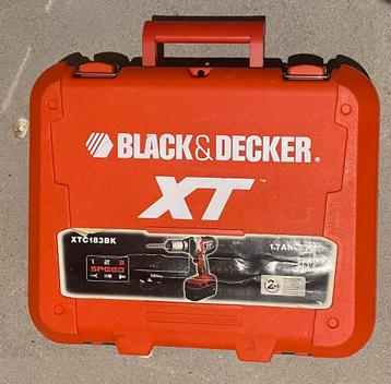Black & Decker XTC183BK beschikbaar voor biedingen