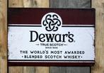 Dewar's Whisky – metalen decoratie plaat., Ophalen of Verzenden, Nieuw, Reclamebord