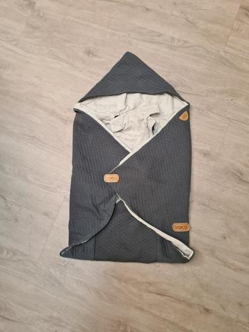 Couverture enveloppante gris foncé (Voksi Baby Wrap)