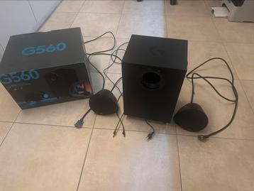 Logitech G560 Lightsync RGB Gaming Speakers – 240W beschikbaar voor biedingen