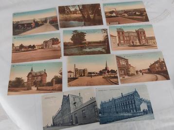postkaarten stad " Momignies" 11 stuks beschikbaar voor biedingen
