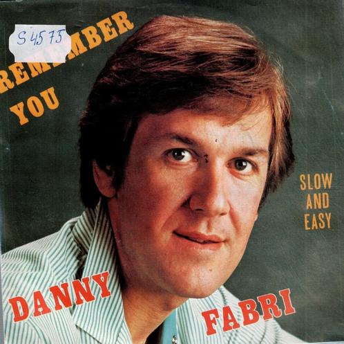 Vinyl, 7"   /   Danny Fabri* – I Remember You, CD & DVD, Vinyles | Autres Vinyles, Autres formats, Enlèvement ou Envoi