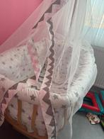 Baby Schommelbed in Beuk, Ophalen, 70 tot 85 cm, Zo goed als nieuw, Minder dan 140 cm