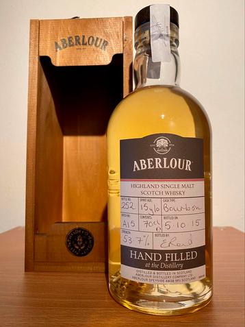 Whisky Aberlour Hand Filled At The Distillery disponible aux enchères