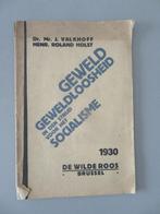 boekje geweldloosheid geweld strijd socialisme 1930, Boeken, Verzenden, Zo goed als nieuw, Maatschappij en Samenleving