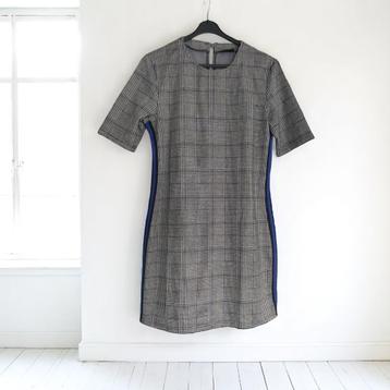 SoSoire jurk geruit grijs blauw M beschikbaar voor biedingen