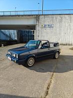 VW Golf I Cabrio, Auto's, Oldtimers, Voorwielaandrijving, Stof, Bedrijf, Blauw