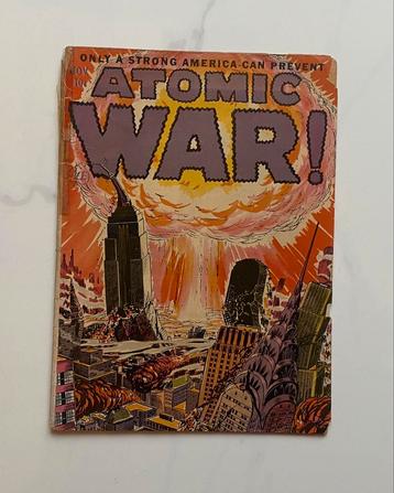 ATOMIC WAR #1 Golden age 1952 beschikbaar voor biedingen