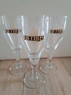 Nieuw - 3x petrus bierglas - 5 euro/3st, Ophalen of Verzenden, Nieuw, Bierglas
