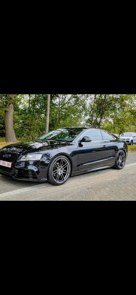 Audi A5 TFSI 2.0 van 2009 met motorschade., Autos, Audi, Particulier, A5, Radio, Enlèvement