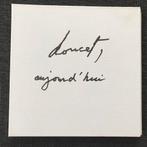 Doucet, aujourd’hui, œuvres sur papier. 1988, Nieuwstaat, Ophalen of Verzenden, Zo goed als nieuw