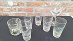 Kruger bierglazen verschillende modelen, Verzamelen, Biermerken, Ophalen, Gebruikt