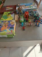 pakket speelgoed(knikkers, gezelschapspellen, auto's, poppen, Gebruikt, Ophalen