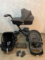 Stokke Xplory Black Grey Melange 3-in-1 complete Set