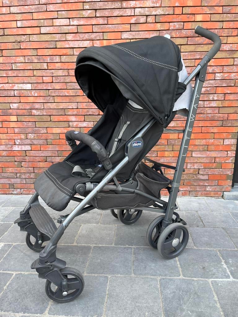 Chicco Liteway buggy, Kinderen en Baby's, Ophalen, Gebruikt, Overige merken, Verstelbare rugleuning
