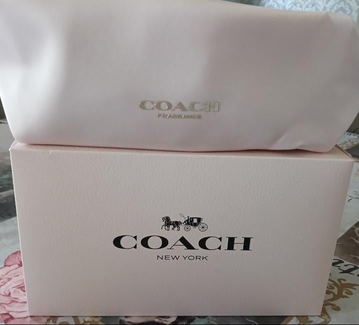 Coach, nouvelle trousse de toilette. Original., Bijoux, Sacs & Beauté, Trousses de toilette, Enlèvement ou Envoi, Neuf, Rose
