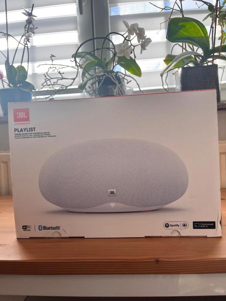 JBL PLAYLIST DRAADLOOS AANGEDREVEN, Audio, Tv en Foto, Stereoketens, Zo goed als nieuw, Speakers, Overige merken, Microset, Losse componenten