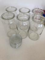 Glazen Voorraadpotten, opbergpotten, confituur, weck, Ophalen, Zo goed als nieuw