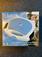 Sandwichtoaster en wafelijzer, Ophalen, Uitneembare platen, Nieuw