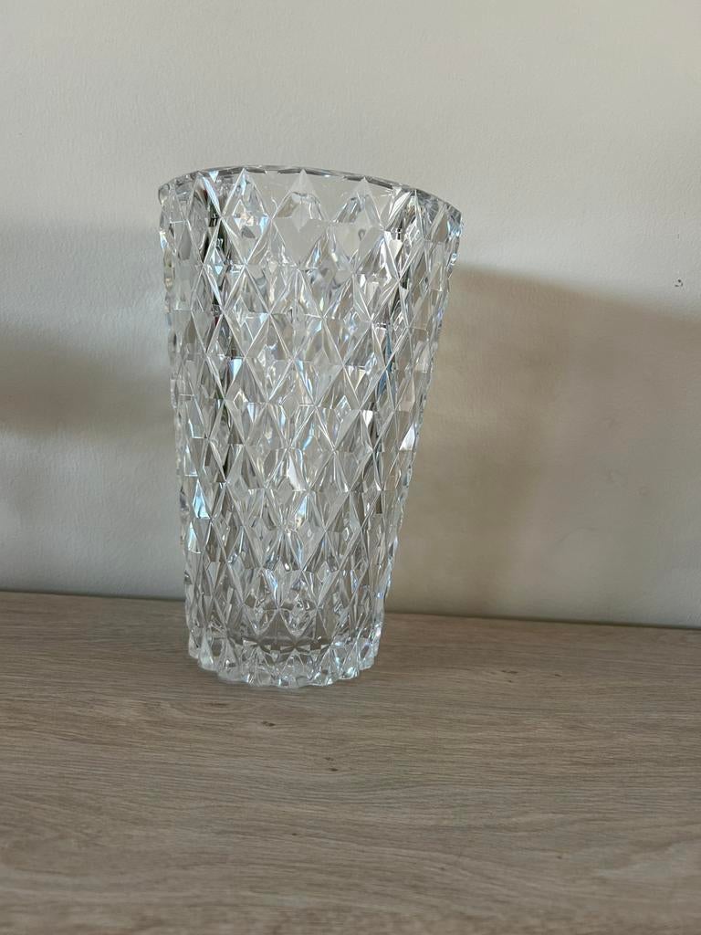 Vase en cristal Val Saint Lambert, Antiquités & Art, Enlèvement