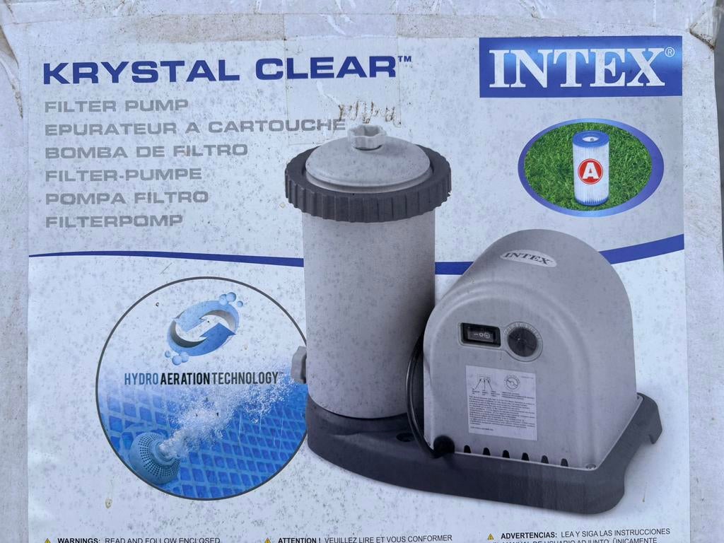 Pompe Intex à cartouche, Enlèvement, Utilisé, Pompe