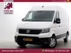 Volkswagen Crafter 35 2.0 TDI 140pk E6 L3H3 (L2H2) Comfortli, Auto's, Wit, Bedrijf, Te koop, Parkeersensor