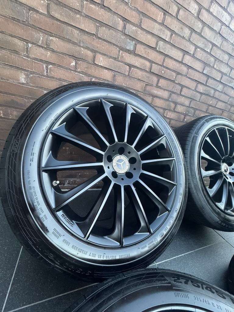 Amg velgen 21 inch voor GLE  Bredset banden Continental 2024, Auto-onderdelen, Ophalen of Verzenden, 21 inch, Band(en)