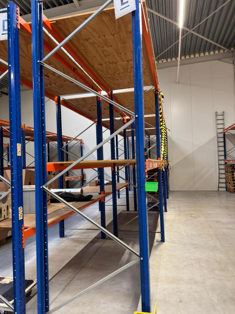 Pallet magazijn rekken extra stevig zeer gorde staat, Ophalen