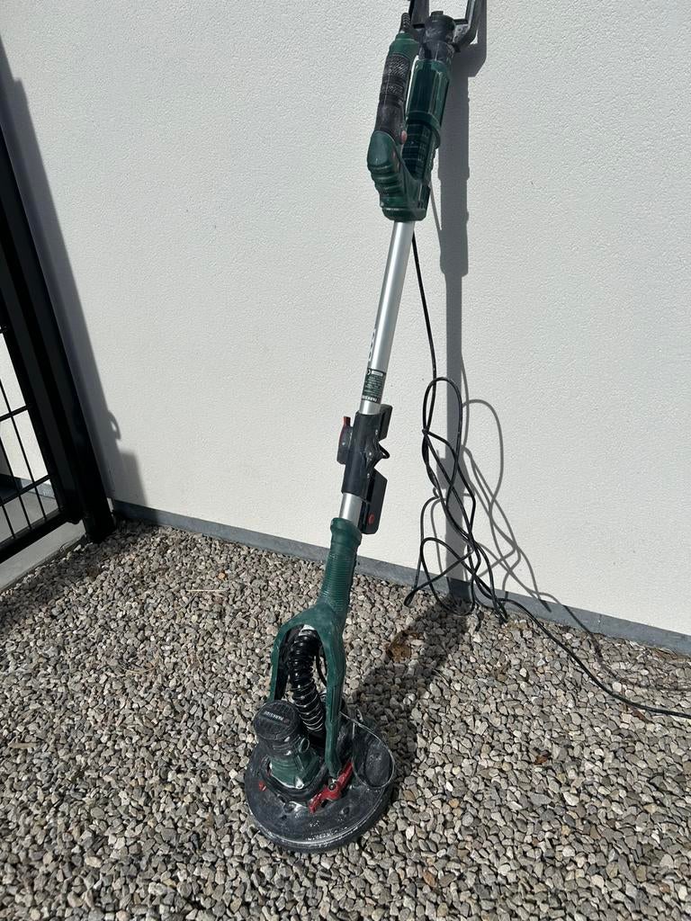 Parkside wand en plafond schuurmachine + schuurvellen, Doe-het-zelf en Bouw, Gereedschap | Schuurmachines, Ophalen, Zo goed als nieuw