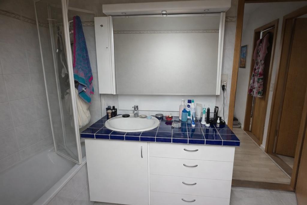 badkamermeubel en spiegelkast, Huis en Inrichting, Badkamer | Badkamermeubels, Ophalen, Gebruikt, Overige typen