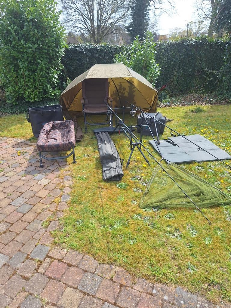 Complete starterset voor karpvissen, Watersport en Boten, Hengelsport | Karpervissen, Ophalen