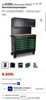 STAHLWERK gereedschapwagen SW10-nieuw in verpakking, Bricolage & Construction, Enlèvement ou Envoi, Remplie, Neuf