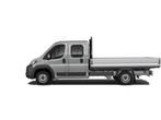 Peugeot Boxer Dubbele cabine met laadbak | airco | GPS | car, Autos, Peugeot, 2198 cm³, Argent ou Gris, Achat, Euro 6