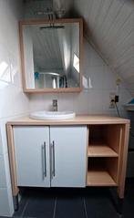 Lavabomeubel + spiegelkast, Huis en Inrichting, Badkamer | Badkamermeubels, Ophalen, Gebruikt, 50 tot 100 cm, Minder dan 100 cm