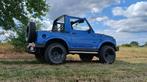 Suzuki samurai 4x4 cabrio 1992, 4 zetels, Stof, Cabriolet, Blauw