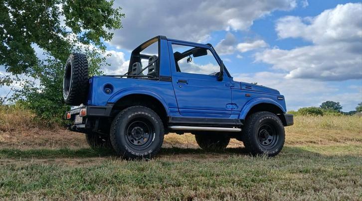 Suzuki samurai 4x4 cabrio 1992, Auto's, Oldtimers, Particulier, 4x4, Lichtmetalen velgen, Open dak, Trekhaak, Suzuki, Benzine