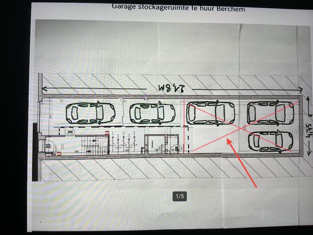 Garage opslagplaats stockageruimte autostaanplaats, Anvers (ville)