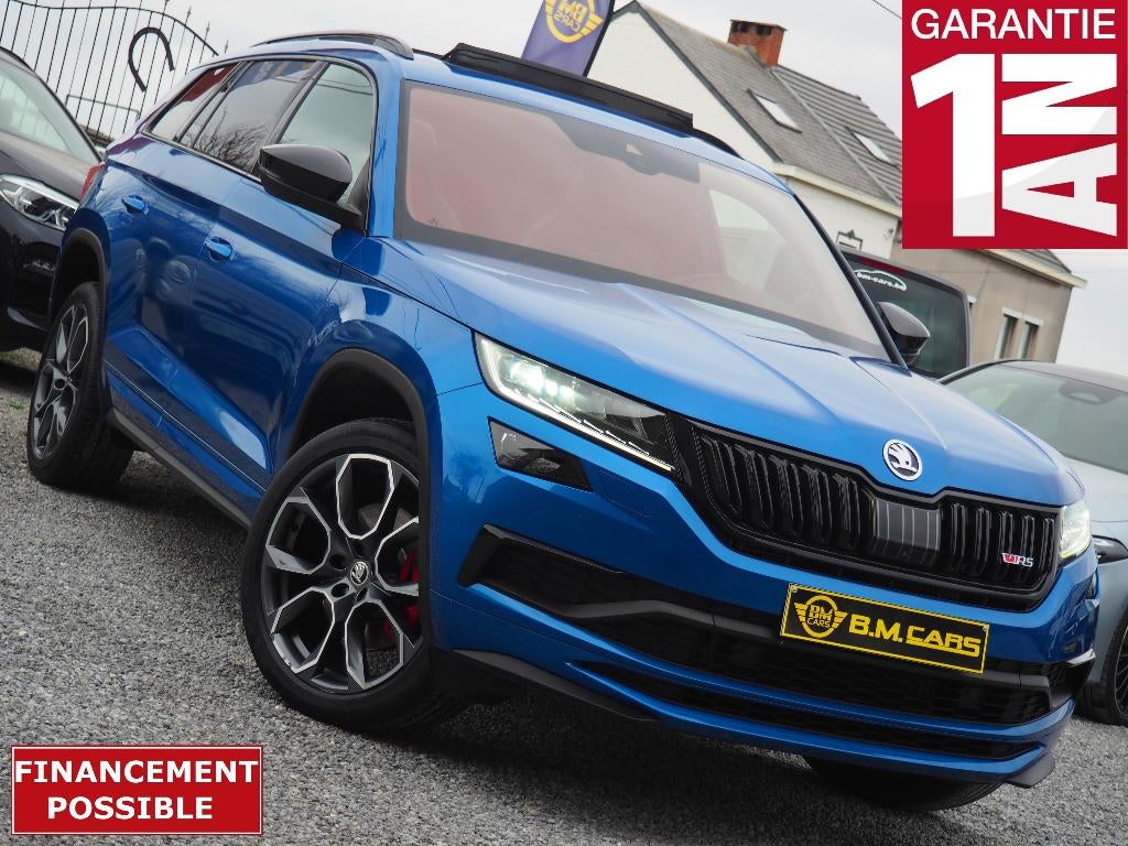 Skoda Kodiaq  RS  2.0 CR TDi 4x4 DSG  Autobox  FULL OPT, Auto's, Skoda, Automaat, 2430 kg, 176 kW, 4 cilinders